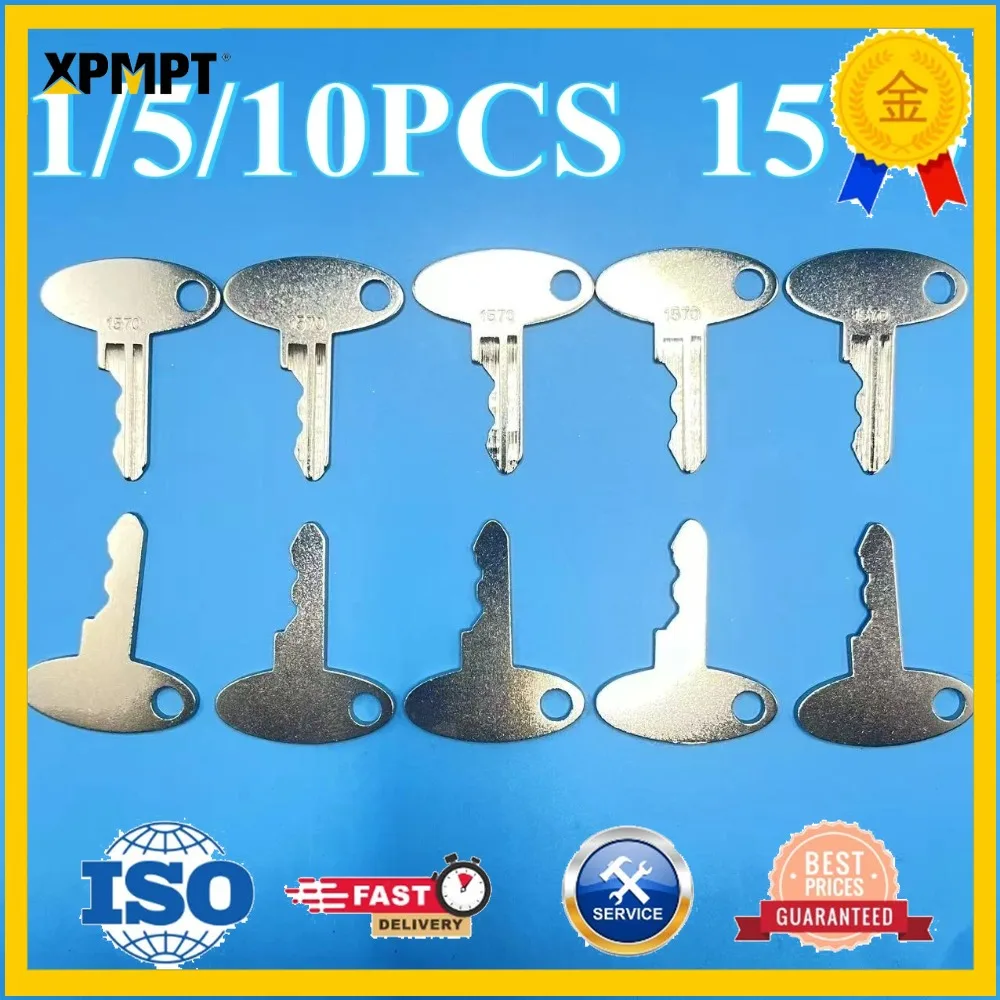 1/5/10PCS 1570 Keys  Eli80-0089 Ignition Key Fits for F Sakai Massey Ferguson Tractor