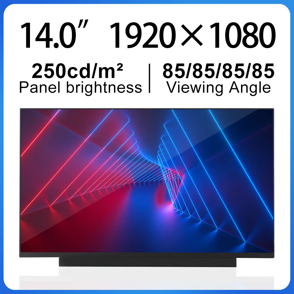 

ЖК-дисплей 14,0 дюйма, панель экрана дисплея RGB 1920(RGB)× 1080, экран ноутбука, NV140FHM-N48 Lvds, 30 контактов