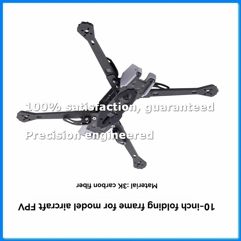 

7 Inch Carbon Fiber Foldable Frame Kit Quadcopter Drone Frame for FPV Freestyle RC Racing Drone Models-AC17