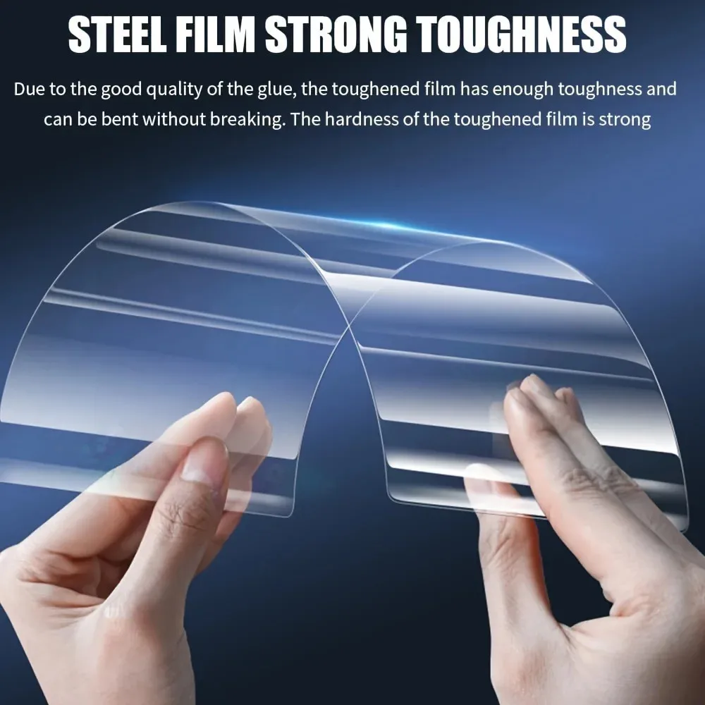 2PCS For vivo Pad 5 Pro Tempered Glass Screen Protector 2.5D Curved Edges HD Anti Scratch Anti-Fingerprint Arcuate Film
