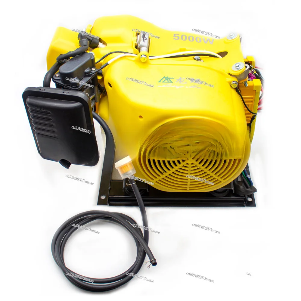 5KW Electric Vehicle Gasoline Generator Range Extender Electric Start Automatic Frequency Conversion Electric Tricycle Generator