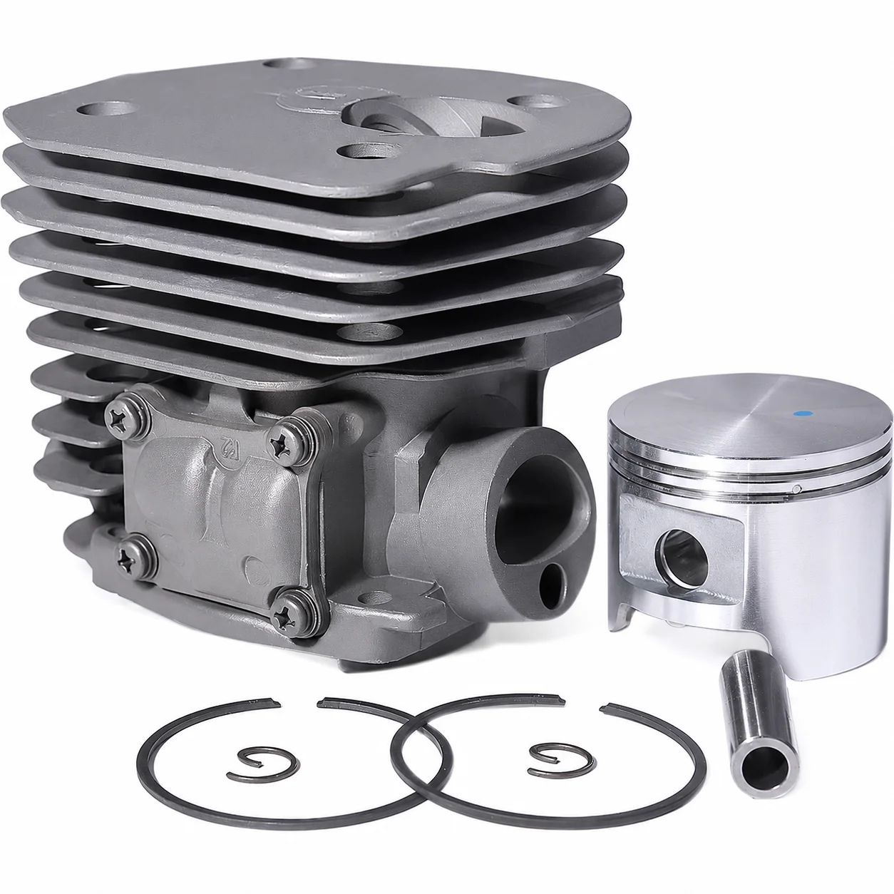 45mm Cylinder Piston Air Filter Fuel Filter Switch Kit For Husqvarna 340 345 346 346XP 350 351 353 Chainsaw Replaces 537253002