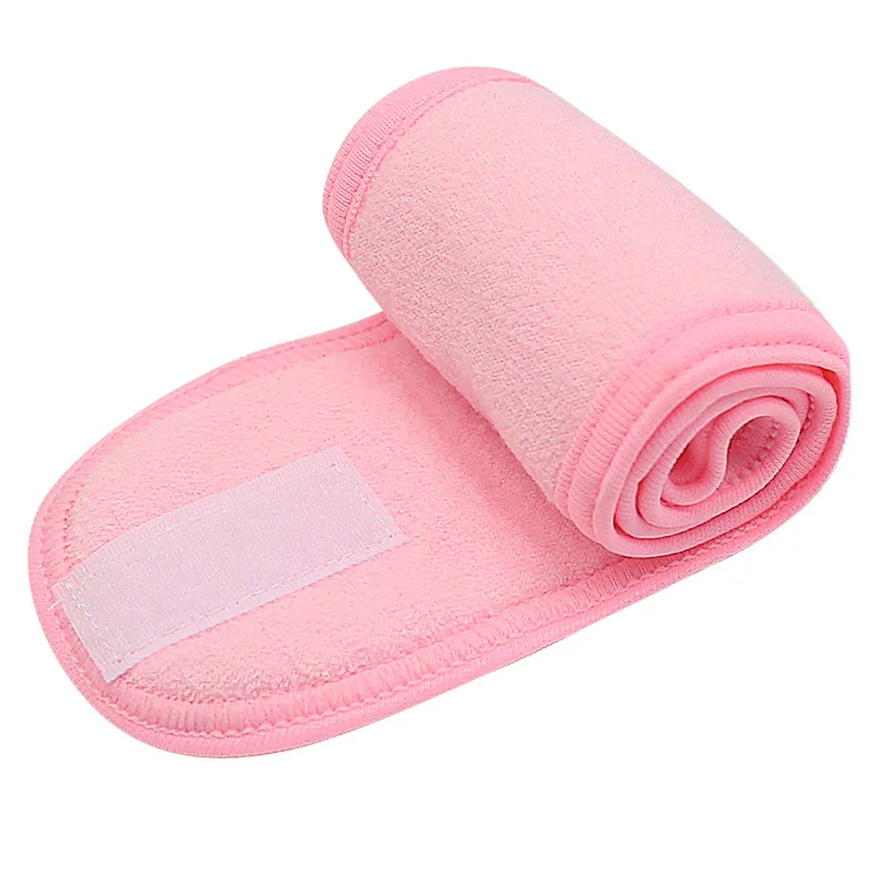 Adjustable Headband Women\'s Sports Headband Makeup Face Wash Cosmetics Headband Soft Towel Hair Accessories