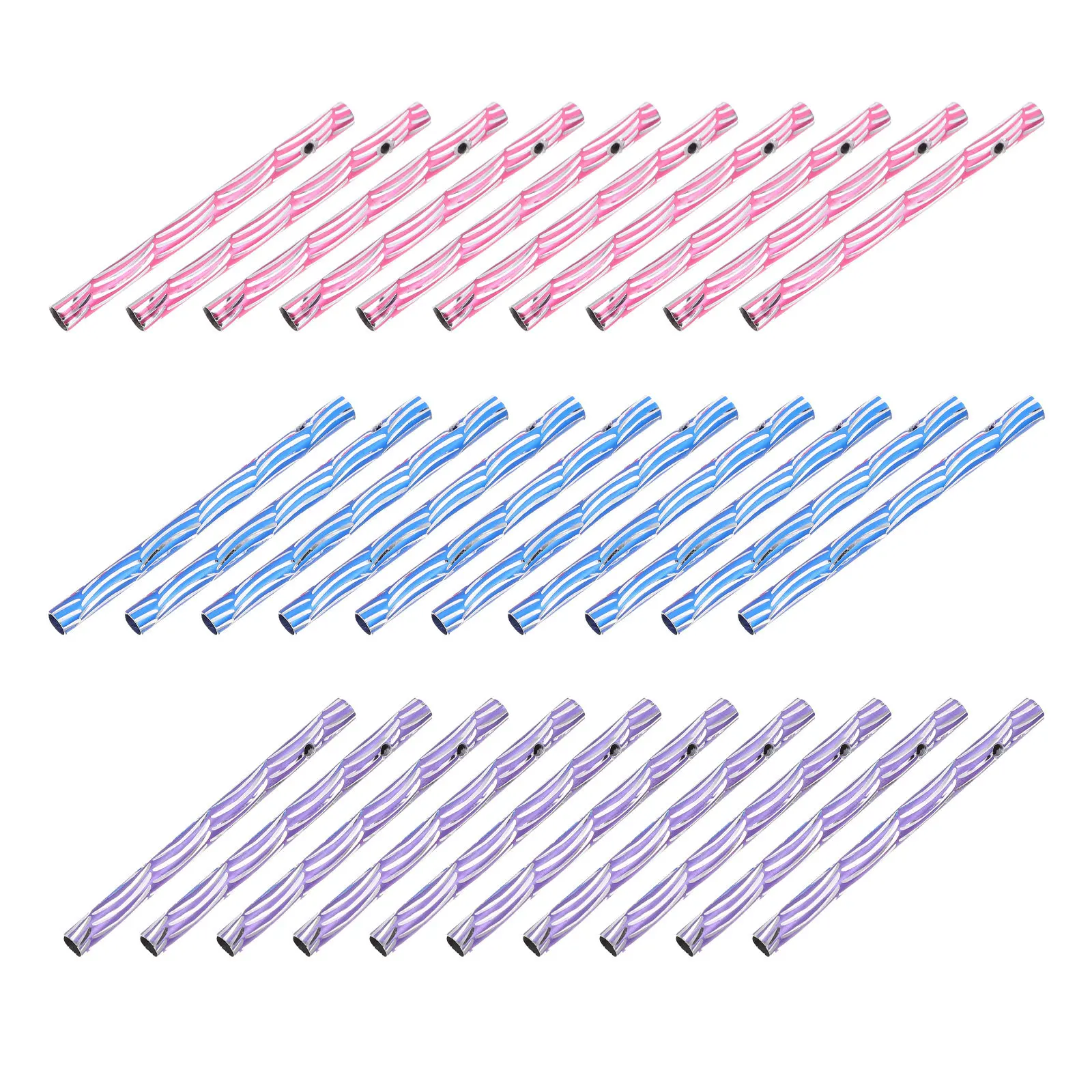 

60 шт. металлических трубок для ветряных колокольчиков, материалы для изготовления ветряных колокольчиков своими руками, украшение для сада, двора, веранды, полые железные трубки для уличных ветряных колокольчиков