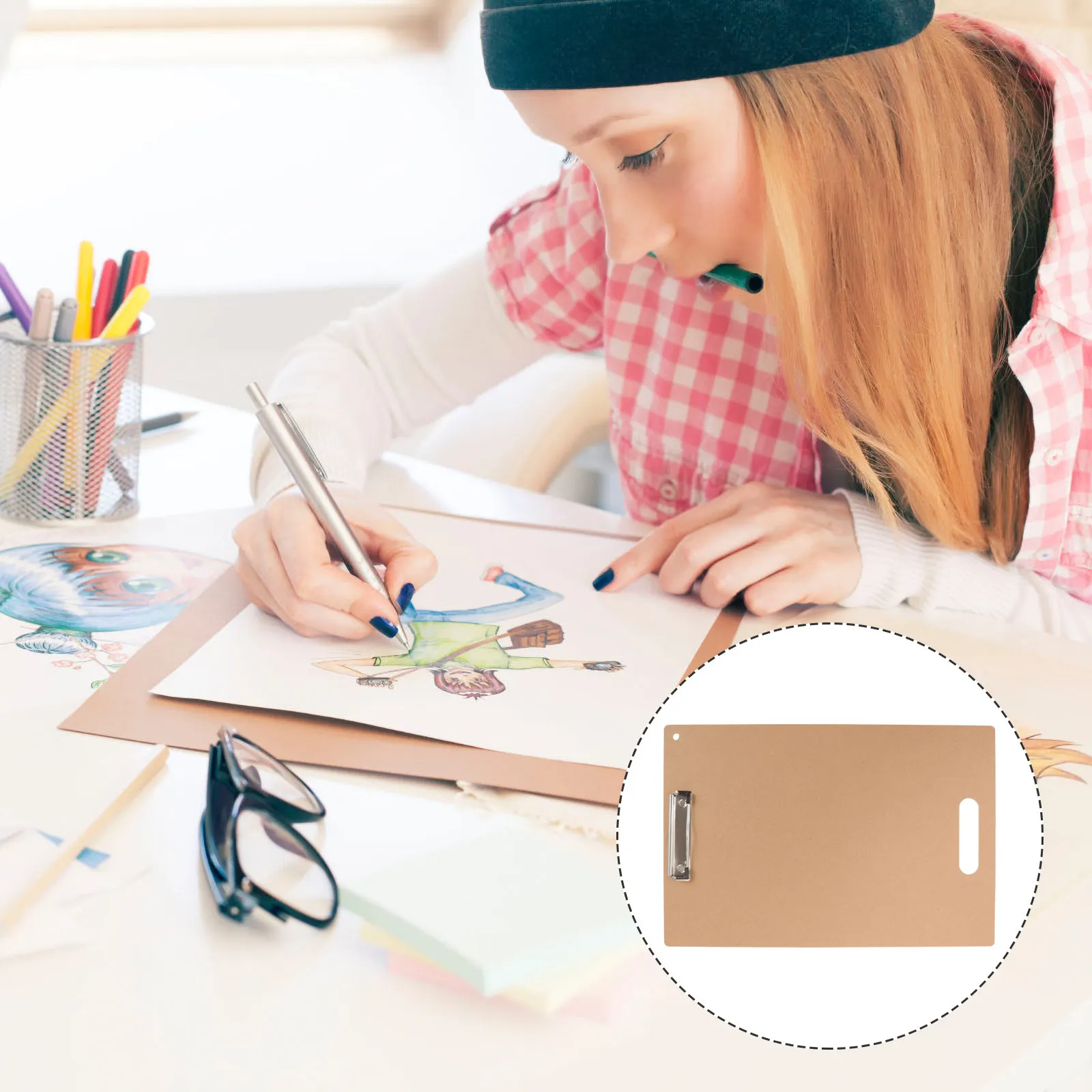 

Ultra Thin Sketch Board Lightweight Paper Sketch Board Smooth Sturdy Surface Perfect for Sketching Drawing Writing Artists