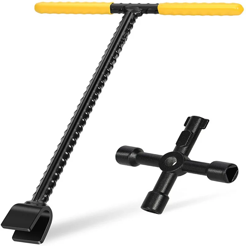 

T-handle wrench, multifunctional T-handle wrench, water meter wrench