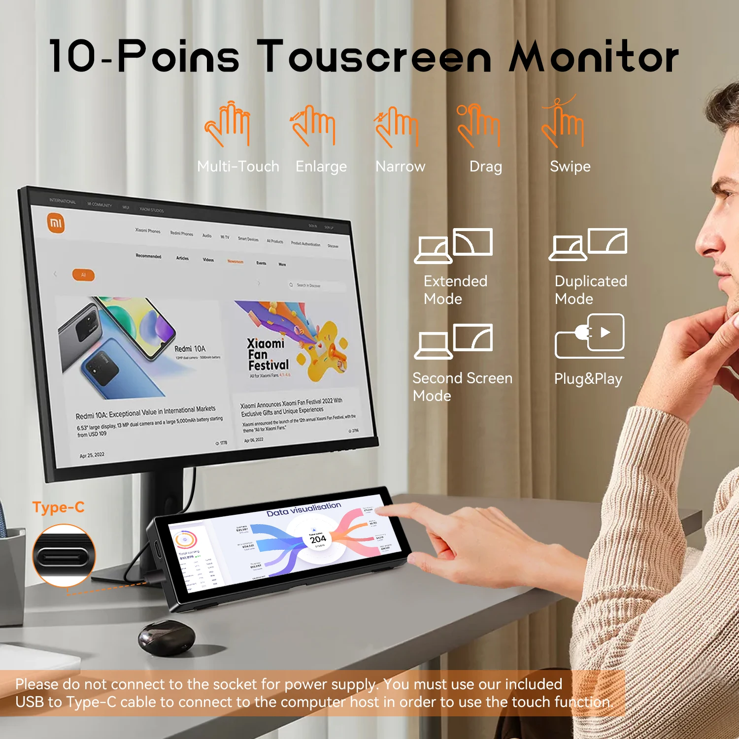 8.8-inch Chassis Secondary Scr - Gaming Monitor Curved 评论和价格