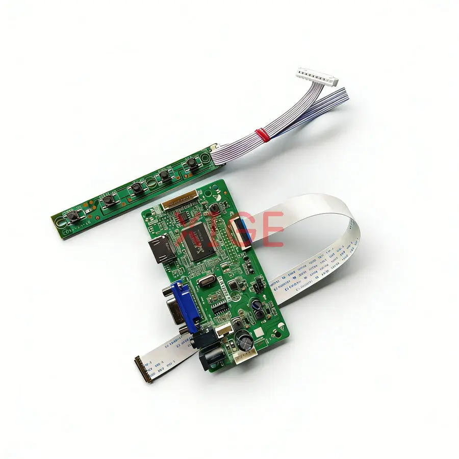 

Для LM156LFBL LM156LFCL LM156LF9L LM156LFDL плата контроллера привода DIY Kit 1920x1080 HDMI + VGA 1920*1080 EDP 30-контактная панель для ноутбуков