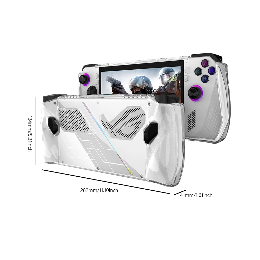 Juste de protection anti-rayures pour console de jeu Bali Rog Ally, étui en silicone TPU, accessoires de jeu