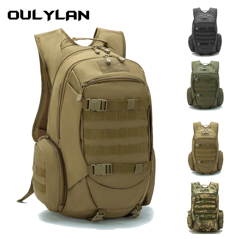 55L Tactics Backpack High Capacity Camping Backpacks Outdoor Army Camouflage Shoulder Bag Multifunction Fashion