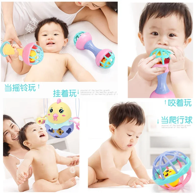 Bebê recém-nascido 0-3-6-12 meses de idade brinquedo do bebê conforto brinquedo 0-1 ano de idade chocalho do bebê