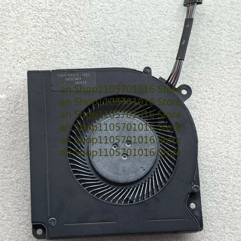 B=For Original  CPU Cooling Fan  EG75070S1-C450-S9A  DC5V 4Pin THER7GK5C6-1421 GK5CN61 Fan Laptop Radiator