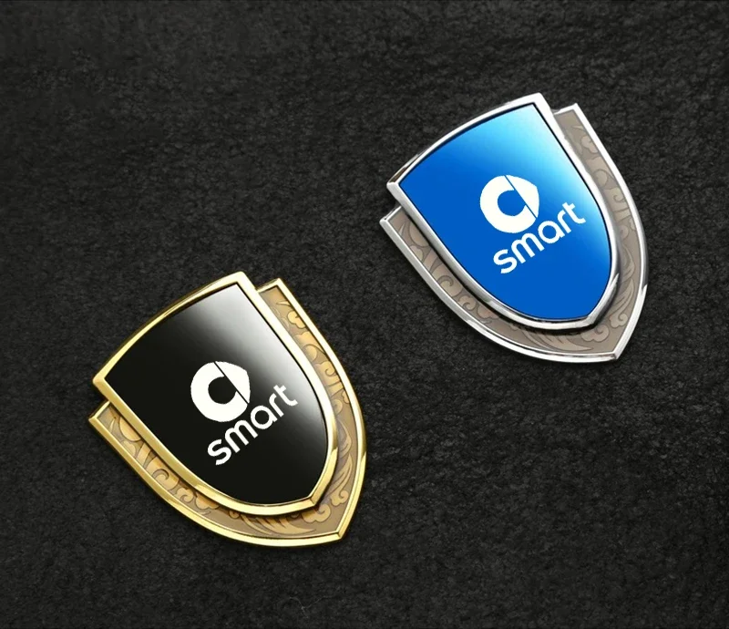 Car body metal modified decorative stickers auto accsesories for smart two 451 450 452 453 454 Cabrio Crossblade Forfour coupe view 5