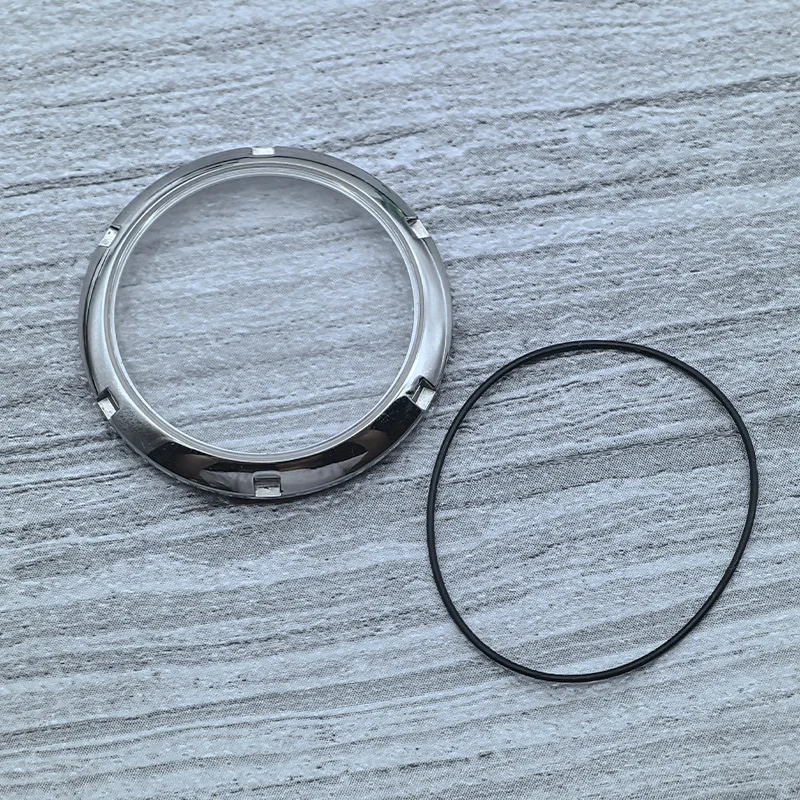 Watch Case Back Sapphire Transparent Glass Back Fits SKX007 SKX009 SRPD Turtle 6105 Tuna Monster NH35 NH36 Watch Case Back Refit