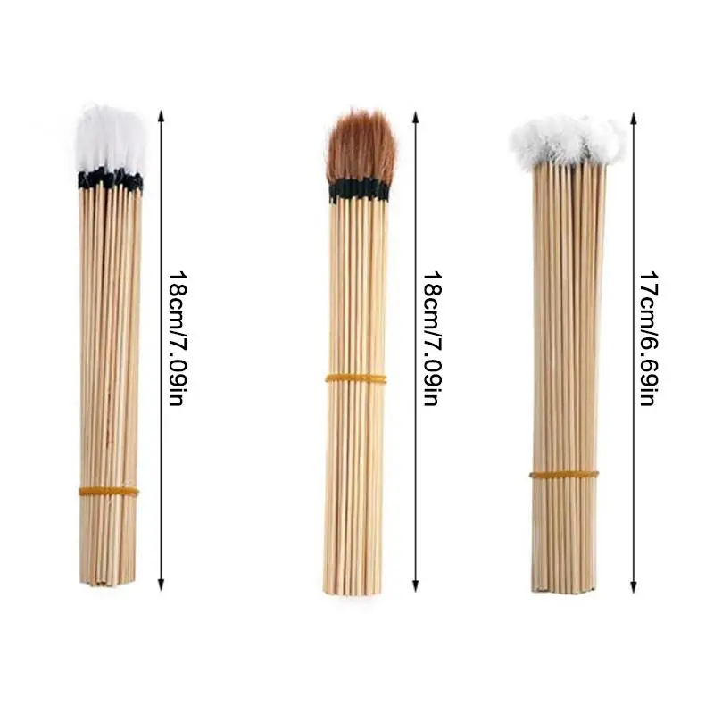Goose Earpick 10PCS Set Bamboo Handle Wax Remover Professional Ear Cleaning Curette Tools for Adults