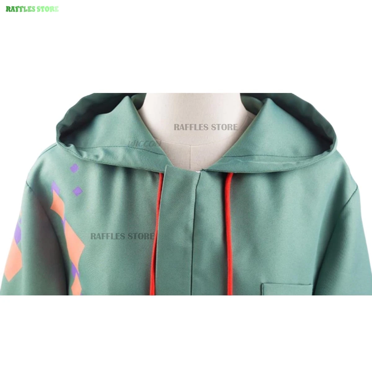 Anime Game Danganronpa 2: Goodbye Despair Steam Nagito Komaeda Cosplay Costume Green Hooded Coat Man Woman Halloween Suit