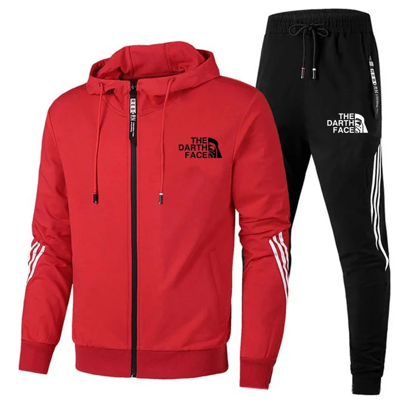 Lente En Herfst Mode Heren Hoge Kwaliteit Sport Hoodie Broek Set Heren Casual Sport Shirt Heren