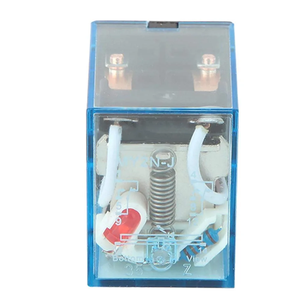 

Mechanical life of up to 80 million times 10pcs 220V AC Coil Power Relay MY2NJ Miniature Relay DPDT 8 Pin 5A HH52P MY2NJ