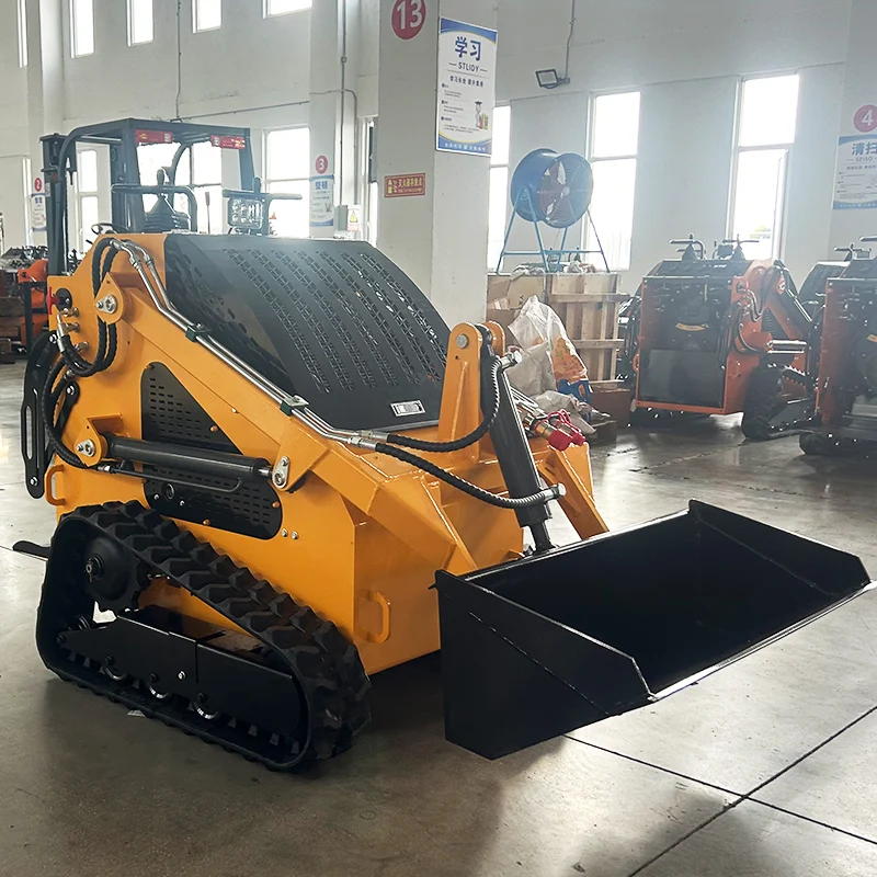 Индивидуальный широко используемый оптовый погрузчик CE EPA с бортовым поворотом Euro 5, погрузчик с рулевым управлением, погрузчик с бортовым поворотом для сада на продажу