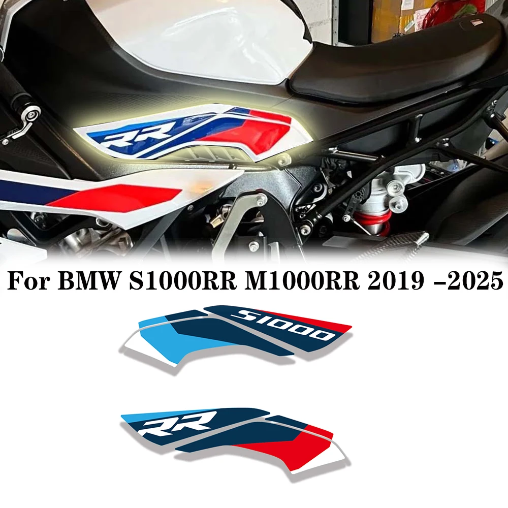 

2025 Motorsport Motorcycle Lower Knee Protector 3D Gel Paint Protection Decal For BMW S1000RR 2019 2020 2021 2022 2023 2024