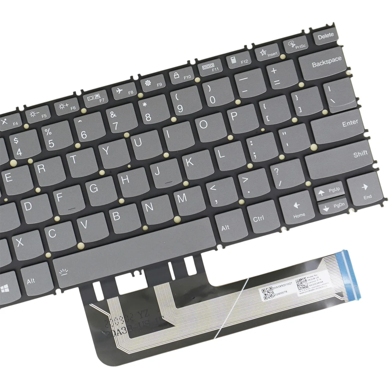 US English Laptop Backlit Keyboard For Lenovo PR2UB-US, Yoga Slim 7-13ITL5 82CU, 7-13ITL05 7-13ACN05, 7 Carbon 13ITL5 82E
