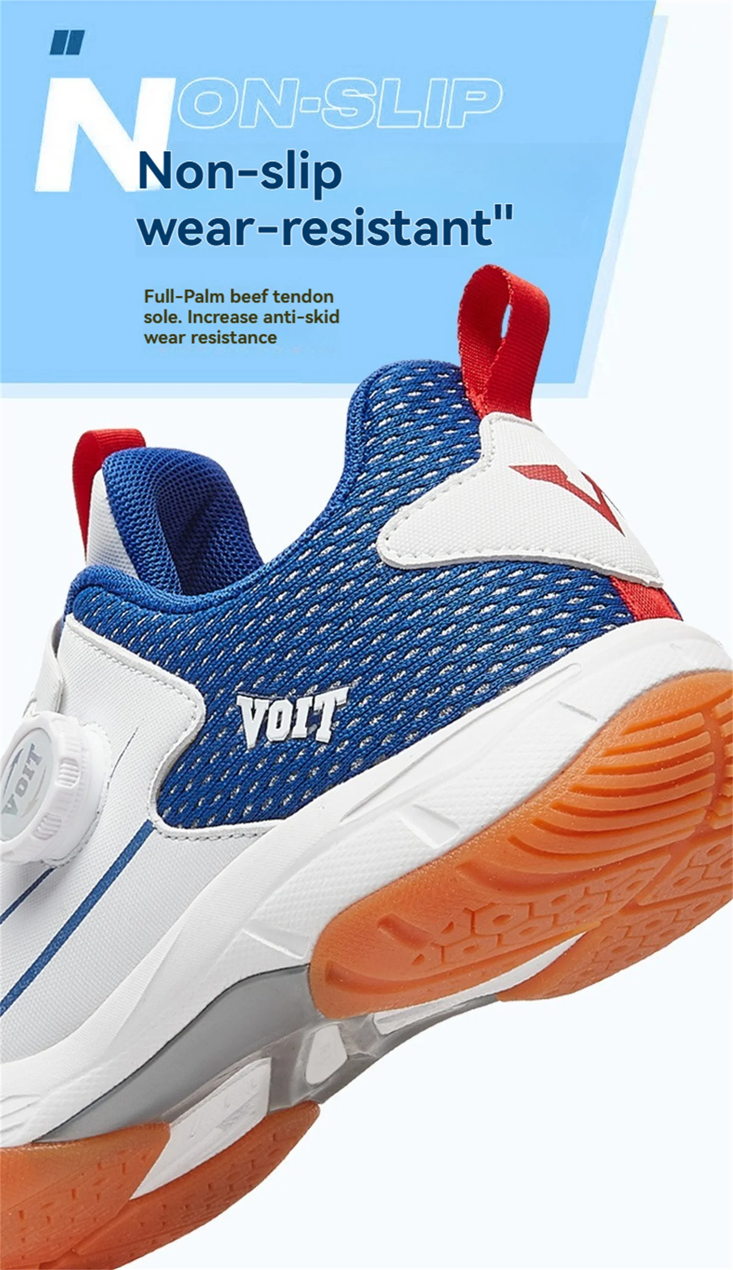 Rotary Buckle Design Training Shoes for Tennis/Badminton/Pickleball - Carbon Plate, Lightweight Responsive Cushioning, Sneakers