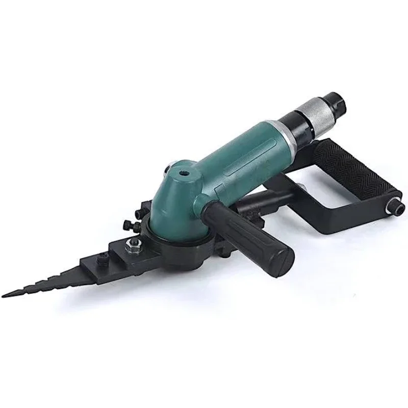 Pneumatic angle grinder type reciprocating saw for foam, rubber and insulated cutters 50mm tool depth multi-function