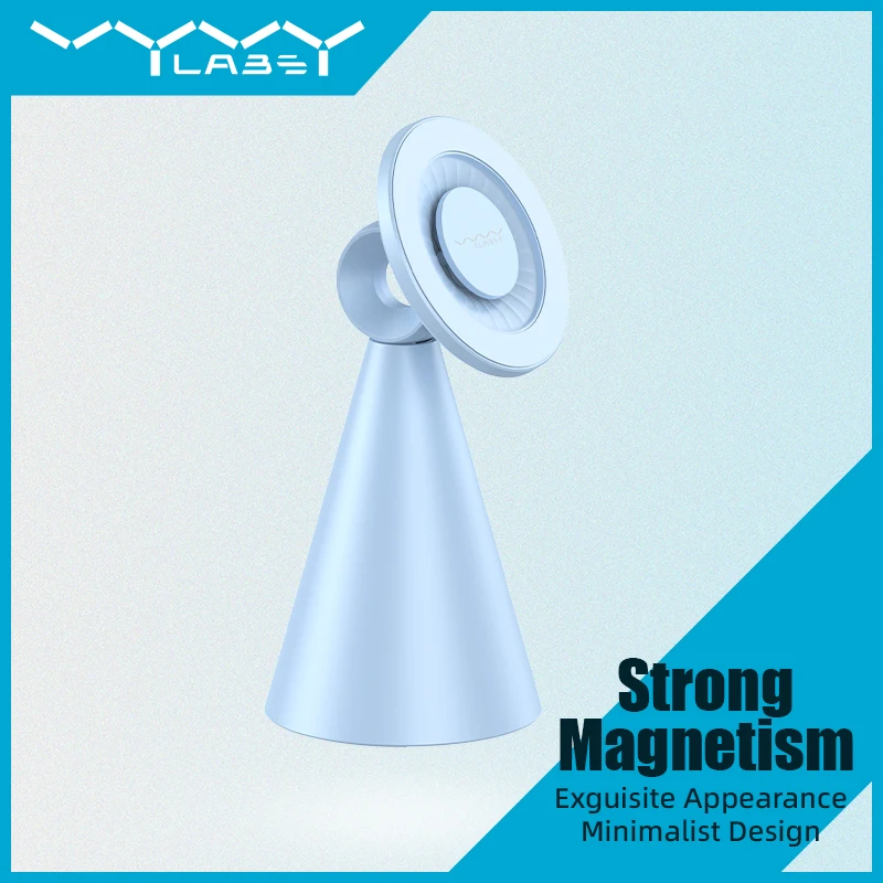 

VYVYLABS Универсальный ABS магнитный настольный держатель для телефона, подставка для держателя мобильного телефона 180 ° Поворотная подставка для телефона для iPhone 17.