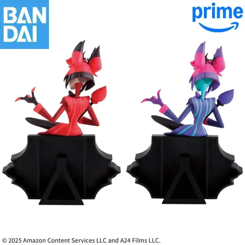

Original Bandai Namco Banpresto Hazbin Hotel Alastor Primary Colors Heterochromatic Pvc Anime Figure Model Collector Toy Gift