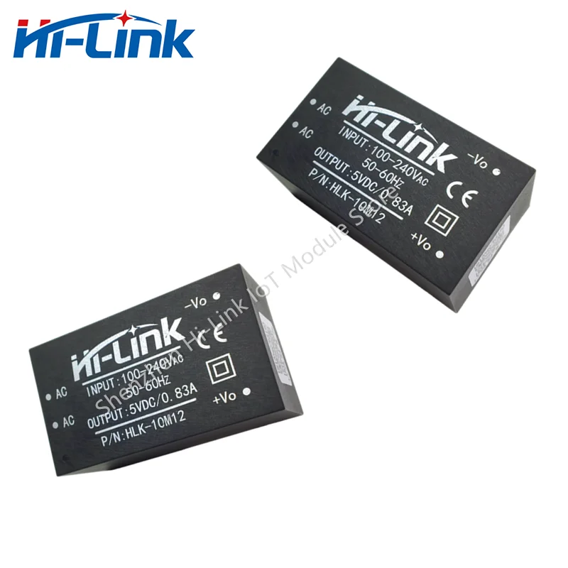 Hilink AC DC 10W HLK-10M12 220V To 12V 0.83A Switch Power Supply Module Converter High Safety Isolation Intelligent Household