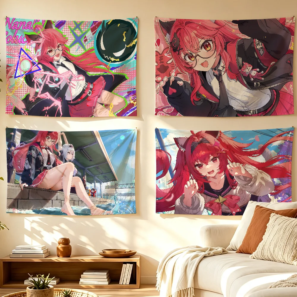 Nanally Game Neverness To Everness flag Tapestry Room Decoration Wall Tapestry Hanging Aesthetic Bedrooms Advertising Banner