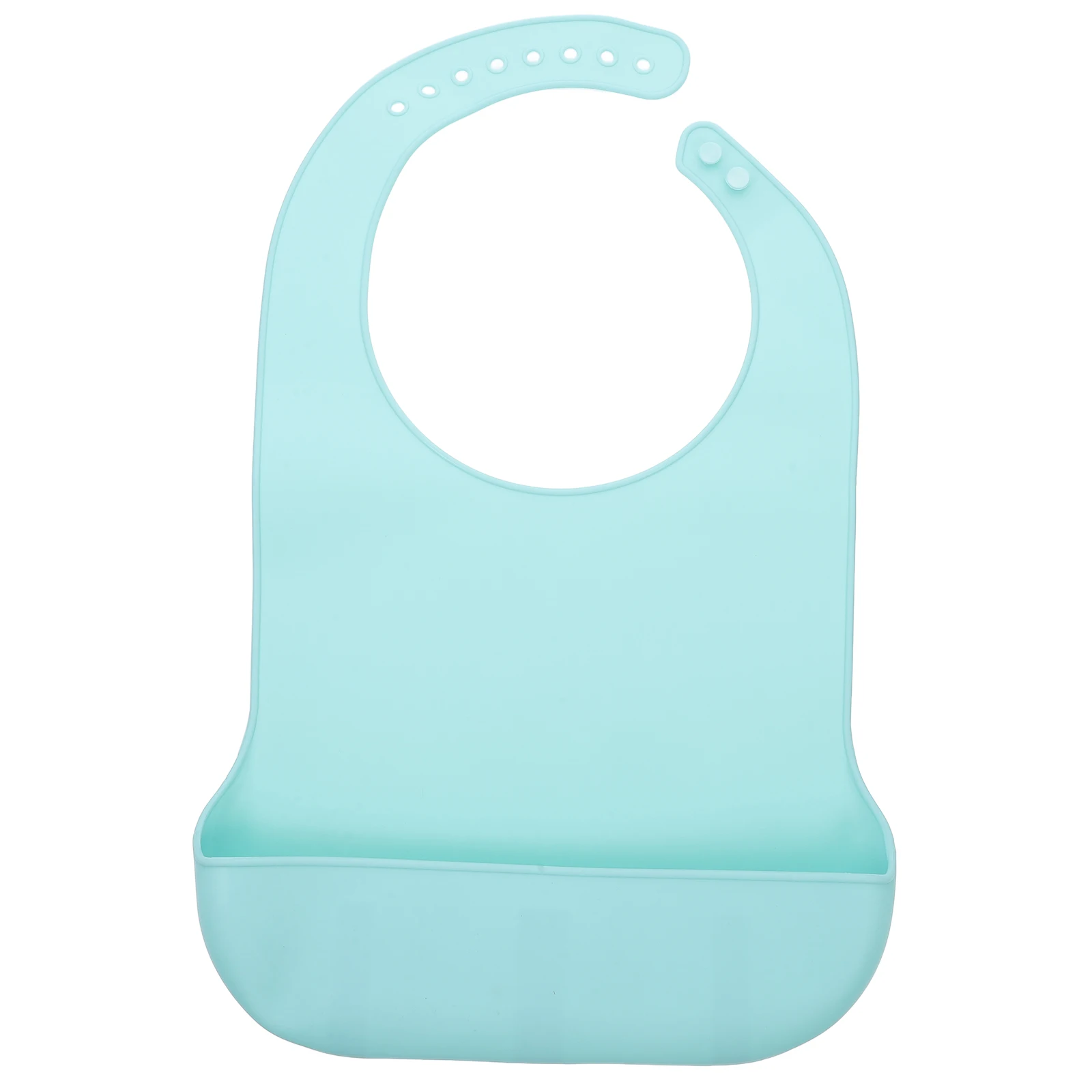 

Adult Bib Silicone Large Size Multi Stage Adjustment Easy Storage Elderly Gift Rice Apron Saliva Holder Tender Comfortable