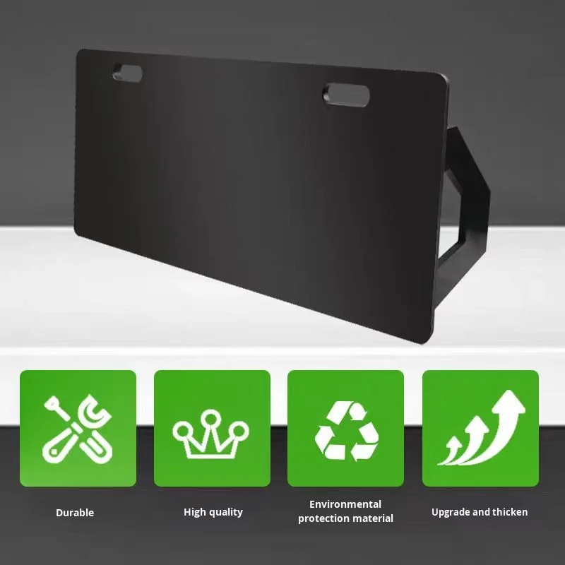 Plaque de rebond de football pliante en polyéthylène résistant aux chocs, rebond automatique pour l'entraînement au contrôle des passages d'obstacles, noir