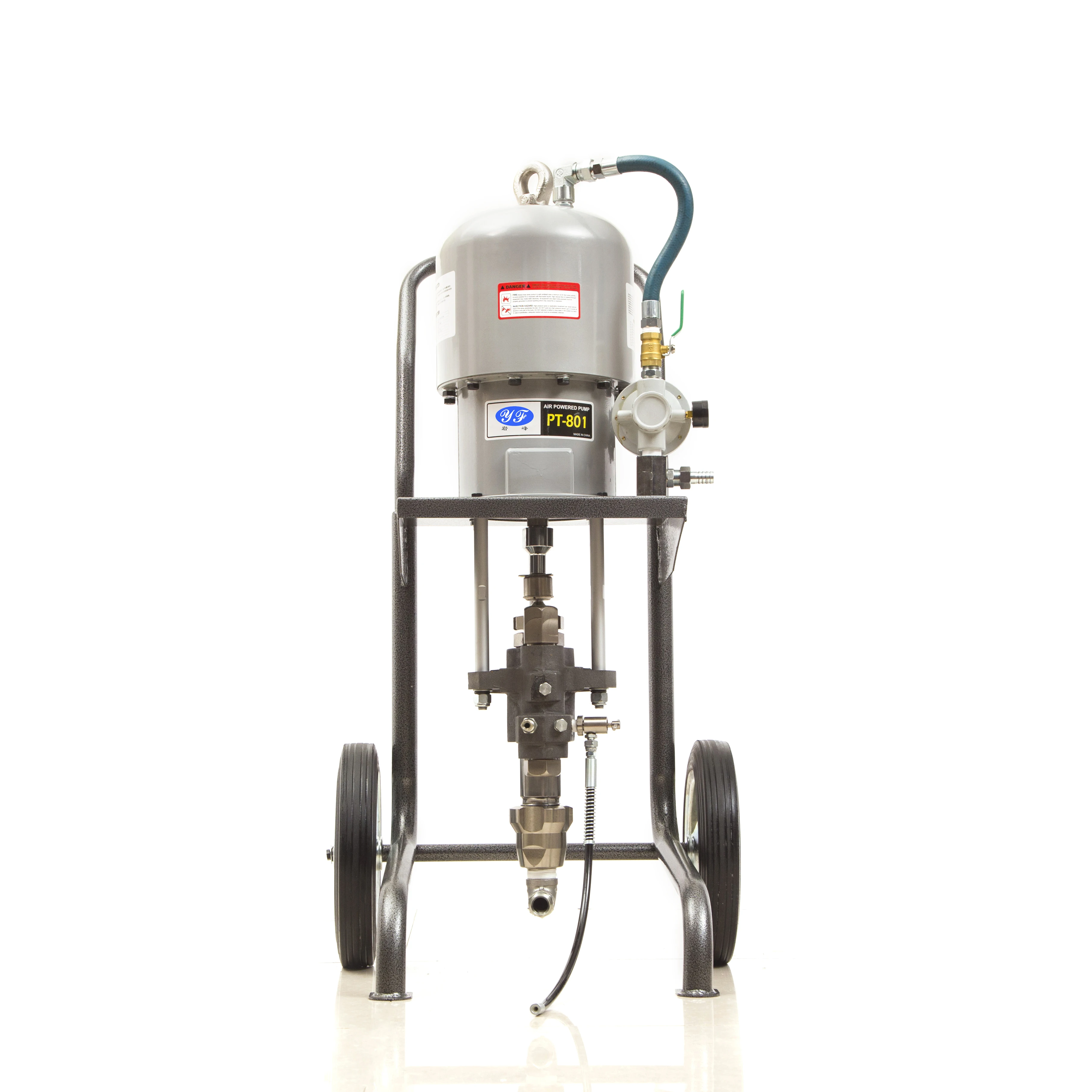 PT801 Air-assisted Pneumatic Air Paint Sprayer ( Piston Pump )