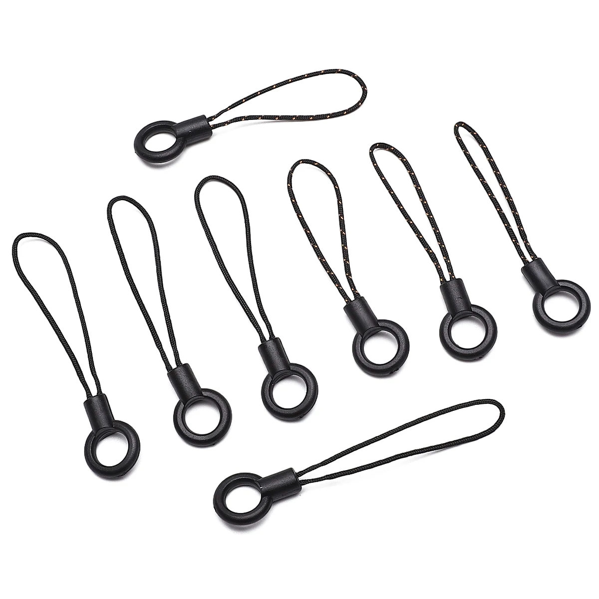 2 قطعة 6/7 سنتيمتر الحبل الحبال سلاسل المفاتيح السنانير شريط لتعليق الهاتف المحمول السحر الاكريليك مفتاح قلادة عصابة ظهره DIY بها بنفسك مجوهرات اكسسوارات