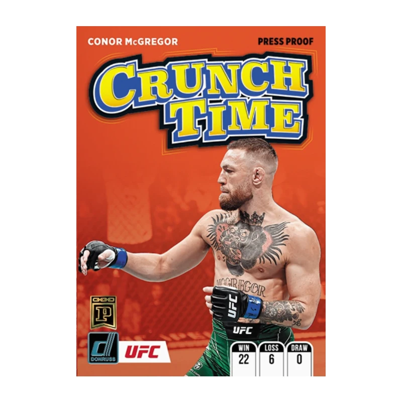 Panini Donruss UFC Series Homemade Diy Alexander Volkanovski Conor Mcgregor Petr Yan Collection Flash Card Toys Gift - view 3