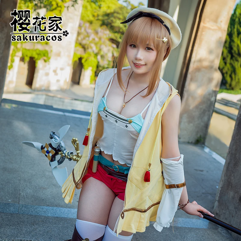 

Anime Atelier Ryza: Ever Darkness & the Secret Hideout Reisalin Stout Cosplay Costume Halloween Uniform Women Carnival Outfits