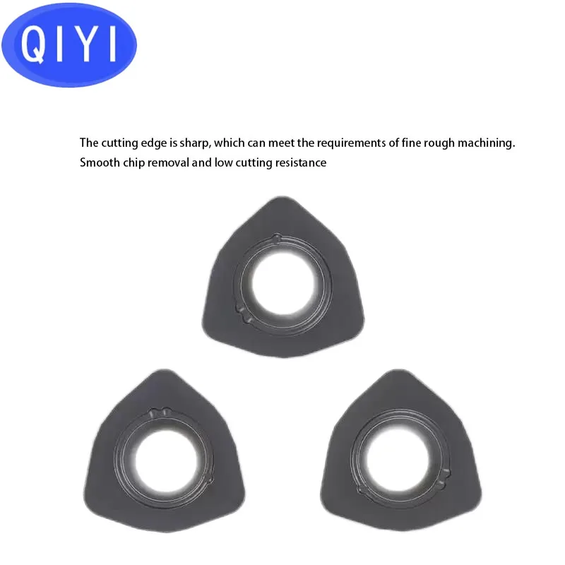 AJX Fast-Feed Milling Cutter Head AJX09/12/14 50/63 High-Precision Roughing Milling Cutter Head JDMW120420 Blade