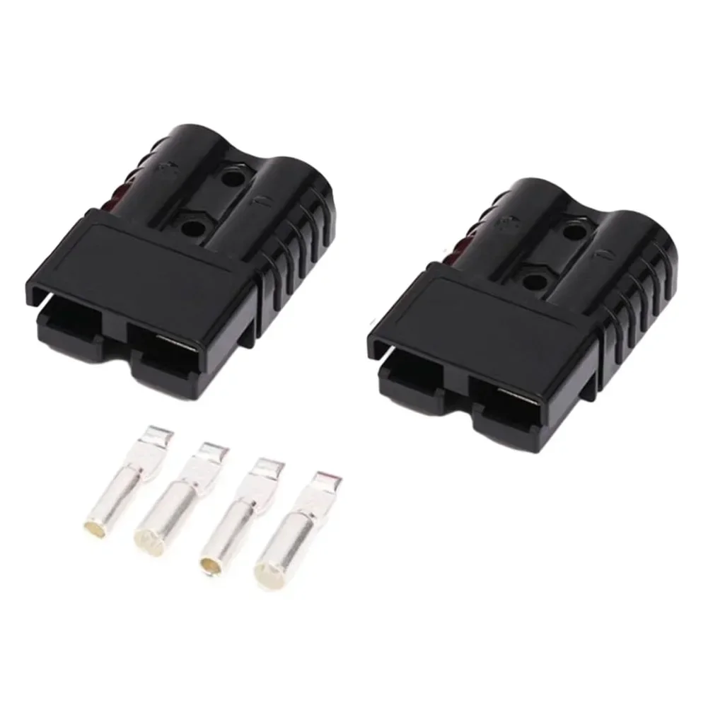 2pcs For Anderson Plug Cable Terminal Battery Power Connector 120 Amp 600v Battery Quick Connector For Ships Yachts RVs