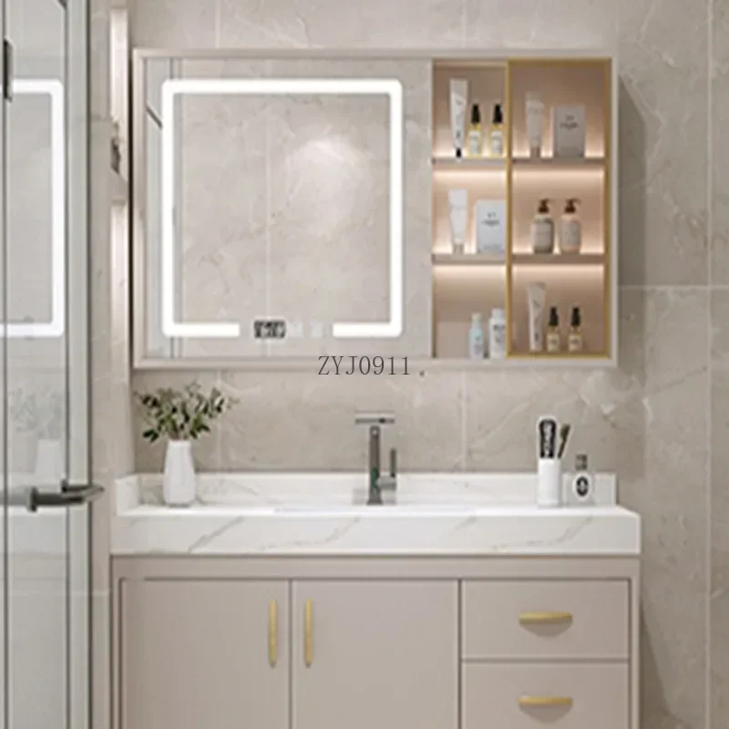 Coluna de armário multiuso para armazenamento de banheiro, base de madeira para pia, prateleira de parede, gaveta de toalha, banheiro fechado, pias de luxo