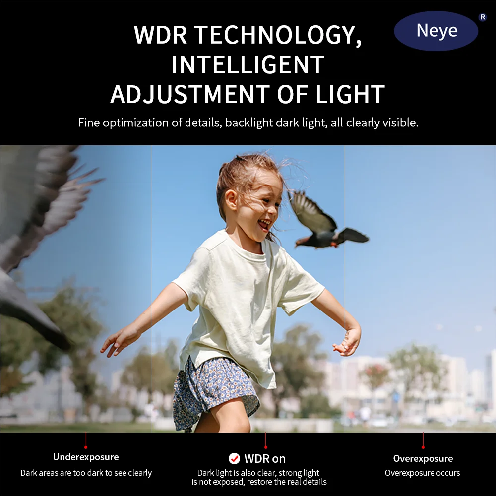 Neye K40 4K/8MP WiFi Security Camera Outdoor Dual lens PTZ IP Camera CCTV Smart Home Security Dual lens Camera