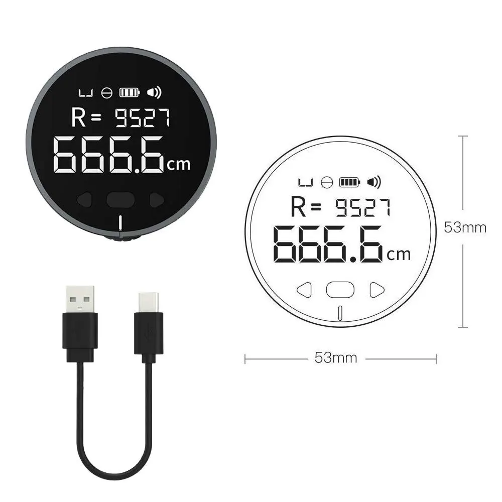 Youpin DUKA righello elettrico multifunzione 99M 8 funzioni misura della lunghezza misura del Volume misuratore di distanza da Youpin