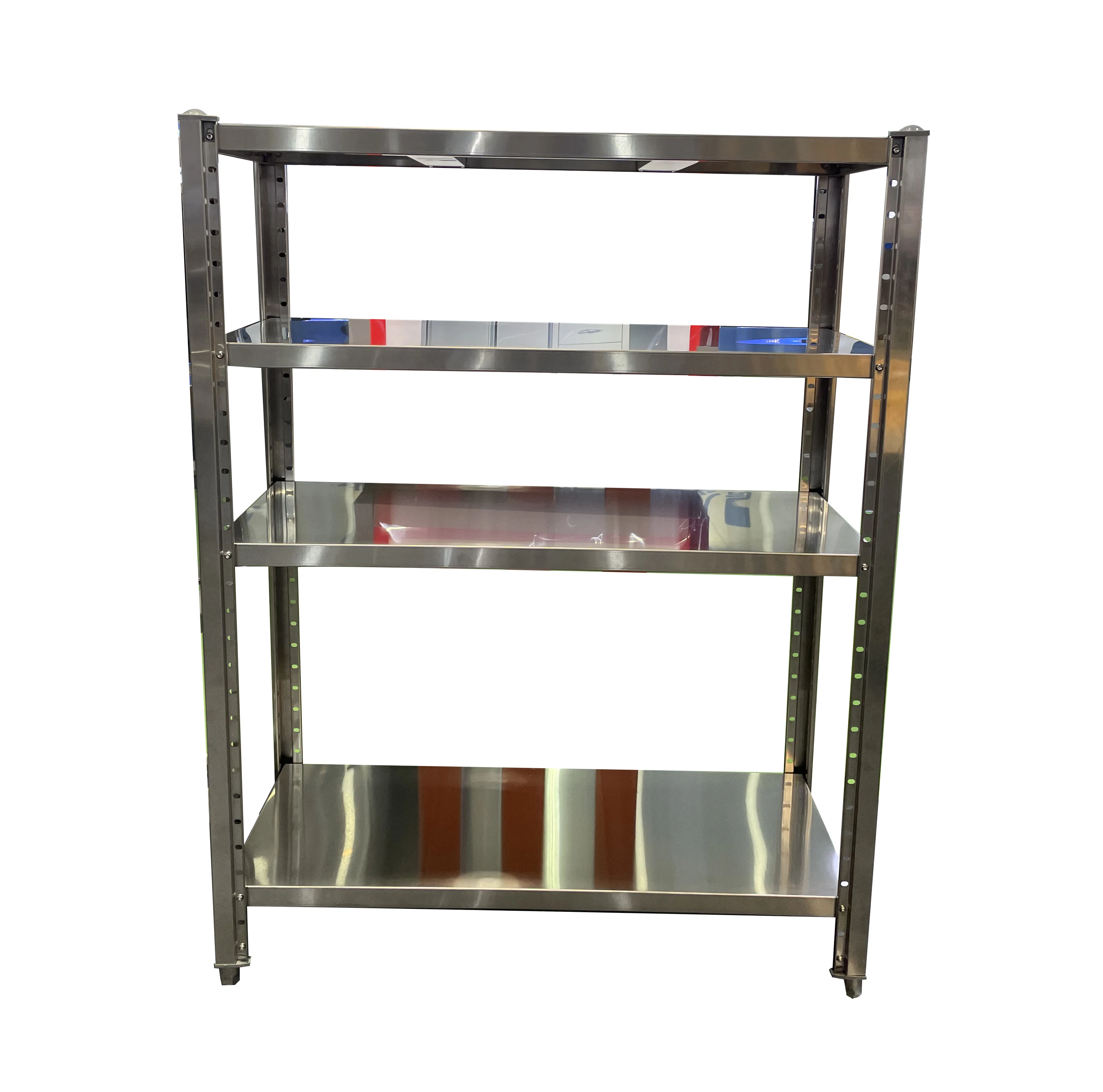 Heavy Duty Stainless Steel Adjustable 4/5/6 Shelf Storage Rack