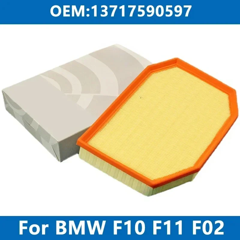 

Auto Luchtfilter Cleaner Element 13717590597 Voor BMW F10 F11 F01 F02 523i 528i 530i Touring 730Li N52 N53 3.0 Motor