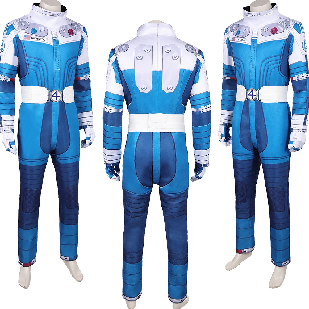 

Humans Flame Jonathan Cosplay Jumpsuit Costume 2025 Movie 4 Pieces Fantastic Disguise Fantasia Outfits Men Halloween Party Suit