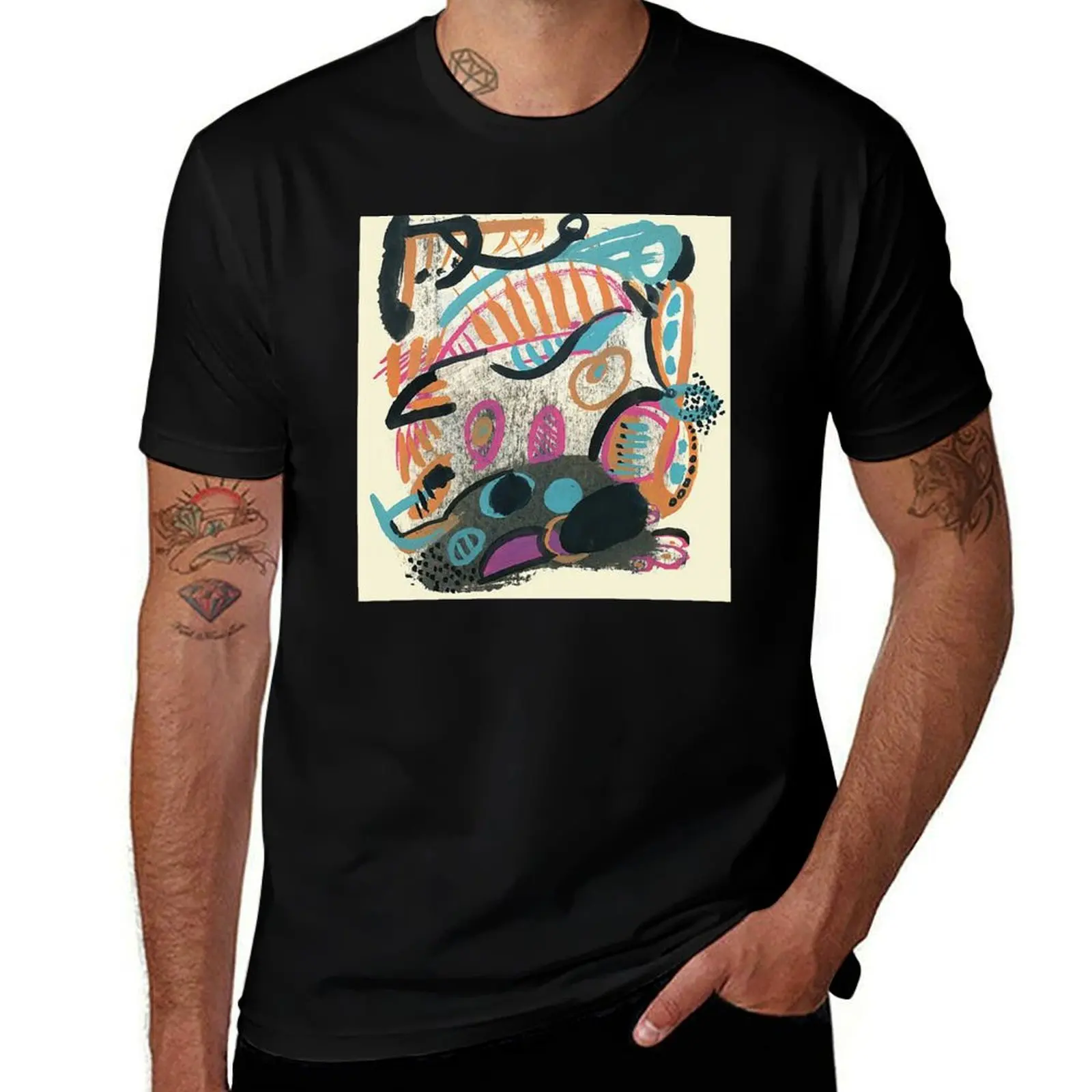 populler world T-Shirt High Elasticity Sports T-Shirt
