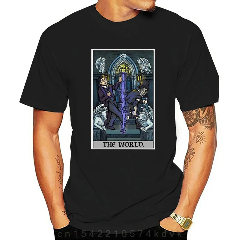 The World Tarot Card Shirt Halloween Gothic Dr Jekyll Mr Hyde Goth Literature Outfit Tee Shirt