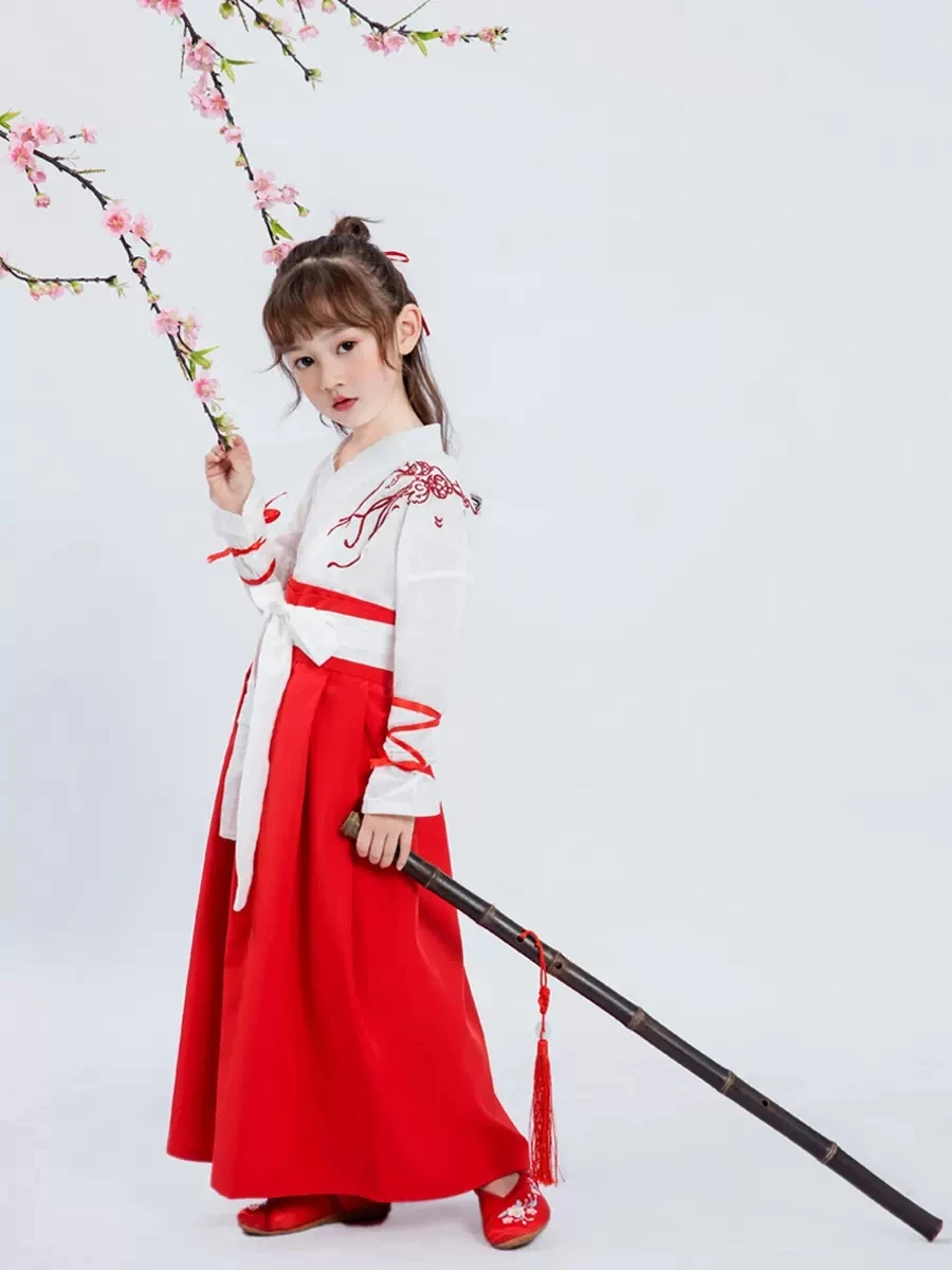 

Traditional Cosutume Kids Japanese Style Kimono Baby Girl Boy Yukata Samurai Costume Embroidery Crane Haori Robe Party