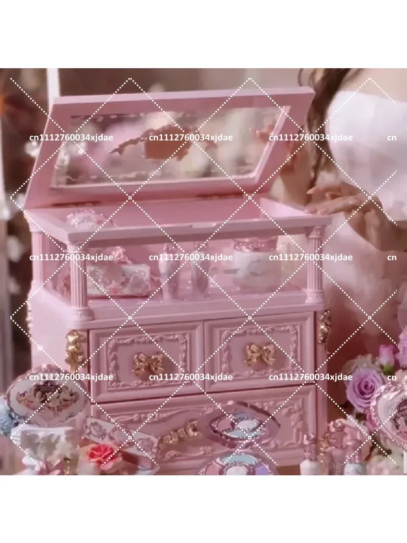 Midsummer Night Series All-in-One Large Jewelry Box, Skin Care Storage Cabinet Gift Set, No Makeup Included
