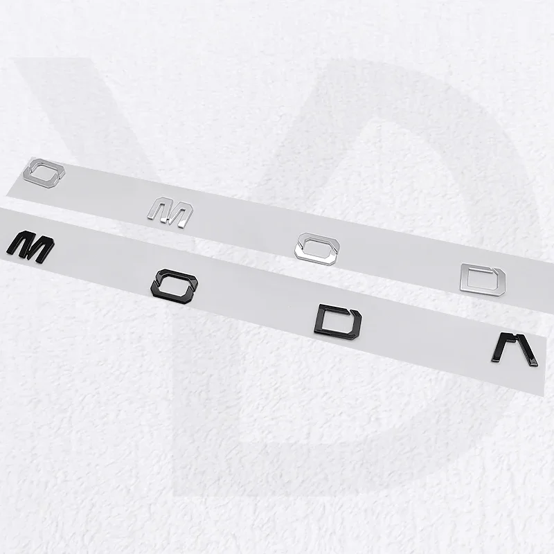 1 قطعة ثلاثية الأبعاد ABS ملصقات صندوق السيارة التصميم لشيري أومودا C5 5 FX 2023 2024 2005-2025 شعار شعار حروف اكسسوارات